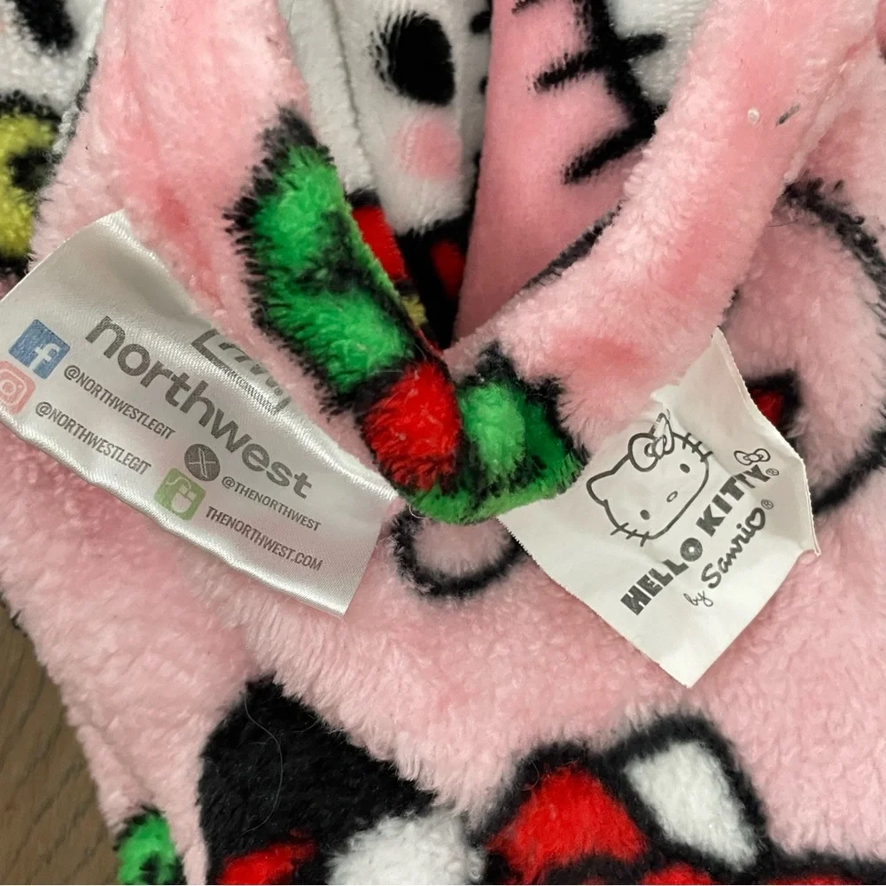 Hello Kitty Christmas Throw‎ Blanket 47x64